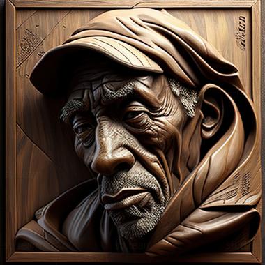 3D model Guy Penet du Bois American artist (STL)